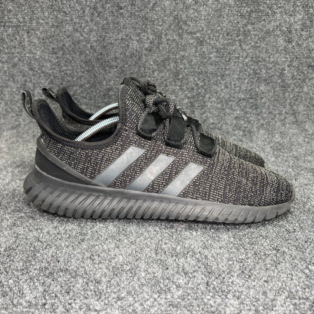 Adidas Kaptir Shoes Men's Size 10 Black Athletic Running Training Speed Sneakers